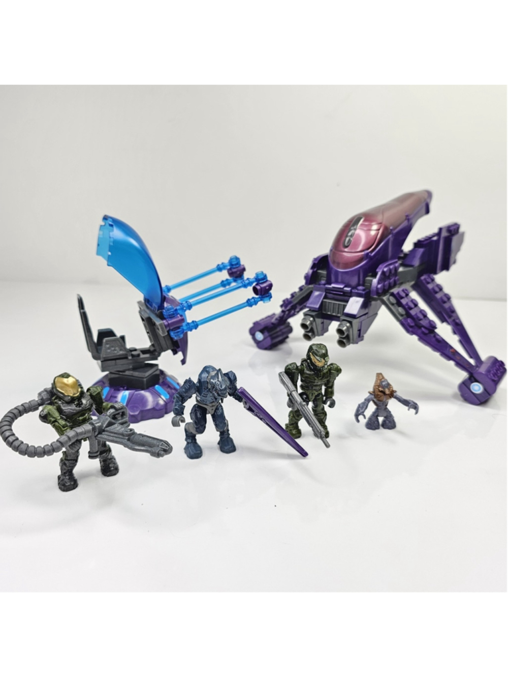 Halo Wars Mega Bloks 96810 Aerial Ambush 2009 Incomplete